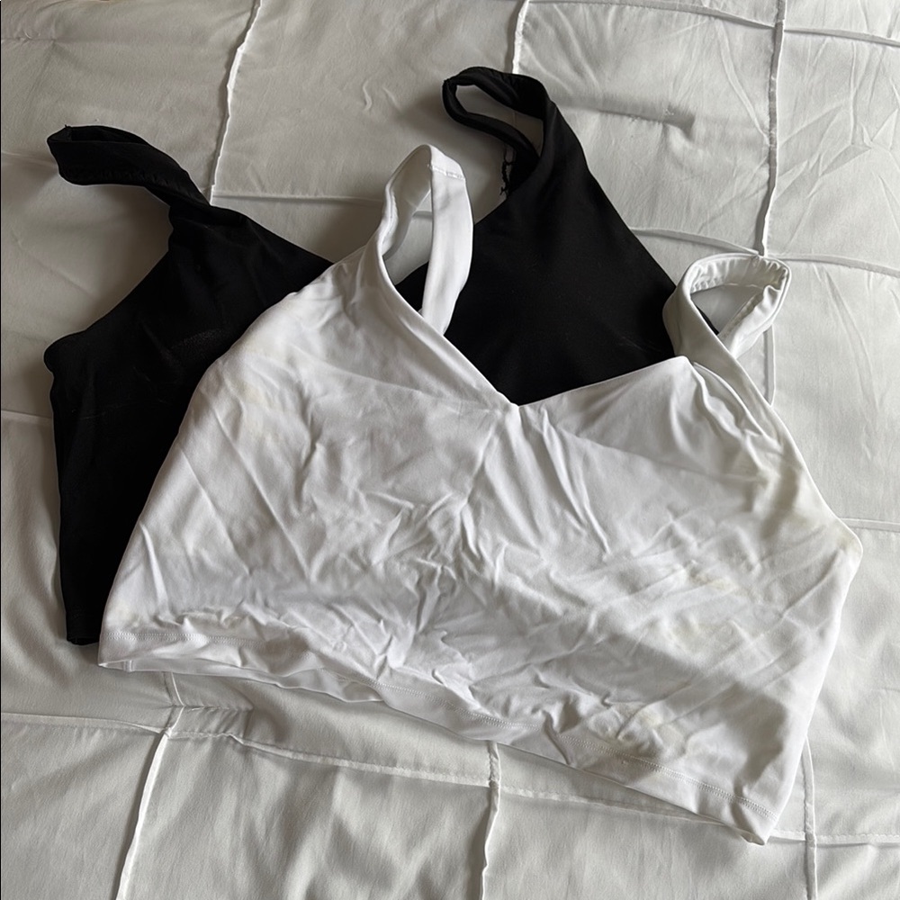 Aeire Offline Women's Black and White Bralette Set